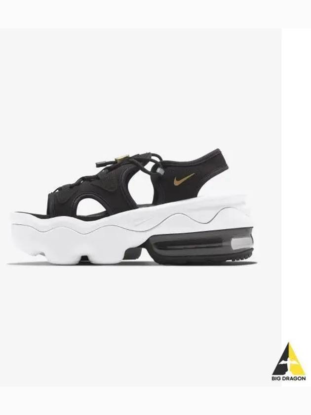 Women's Air Max Coco Sandals White Black - NIKE - BALAAN 2