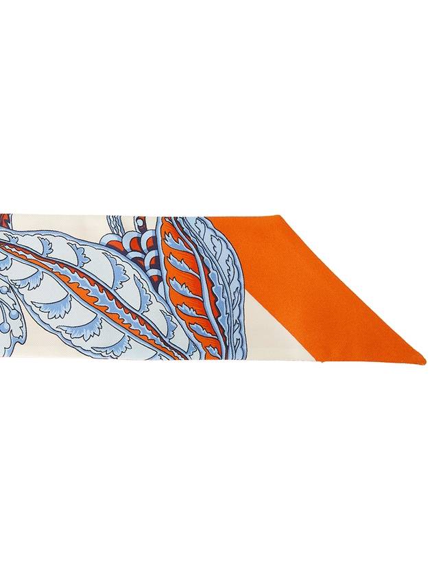 Togo Print Silk Scarf Orange - SALVATORE FERRAGAMO - BALAAN 5