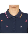 Mini Icon Tech Pique Polo Shirt Twilight - G/FORE - BALAAN 7