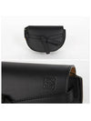 Mini Gate Dual Soft Calfskin Cross Bag Black - LOEWE - BALAAN 3