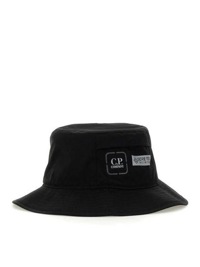 Gore-Tex Infinium Bucket Hat Black - CP COMPANY - BALAAN 2