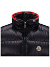 Woods Ouse Down Vest Navy - MONCLER - BALAAN 5