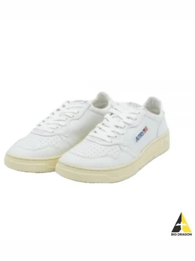 Medalist Goatskin Low Top Sneakers White - AUTRY - BALAAN 2