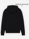 Oly Flower Fox Patch Classic Hoodie Black - MAISON KITSUNE - BALAAN 4