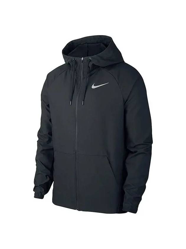 Flex Vent Max Dry Fit Hooded Jacket Black - NIKE - BALAAN 5