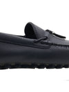 CD Diamond Grained Calfskin Loafers Black - DIOR - BALAAN 11