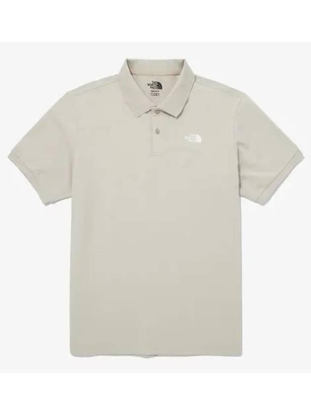 The North Face NT7PQ01K White Label Baden Short Sleeve Polo T Shirt - THE NORTH FACE - BALAAN 1