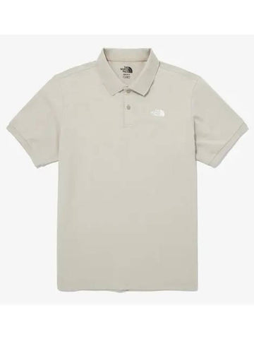 The North Face NT7PQ01K White Label Baden Short Sleeve Polo T Shirt - THE NORTH FACE - BALAAN 1