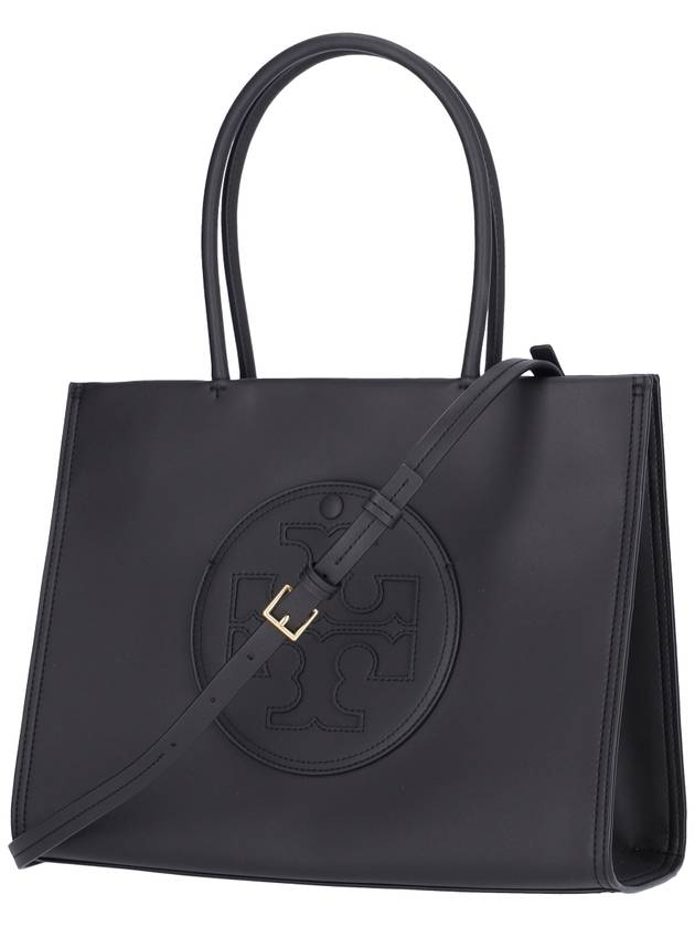 Ella Eco Small Tote Bag Black - TORY BURCH - BALAAN 3