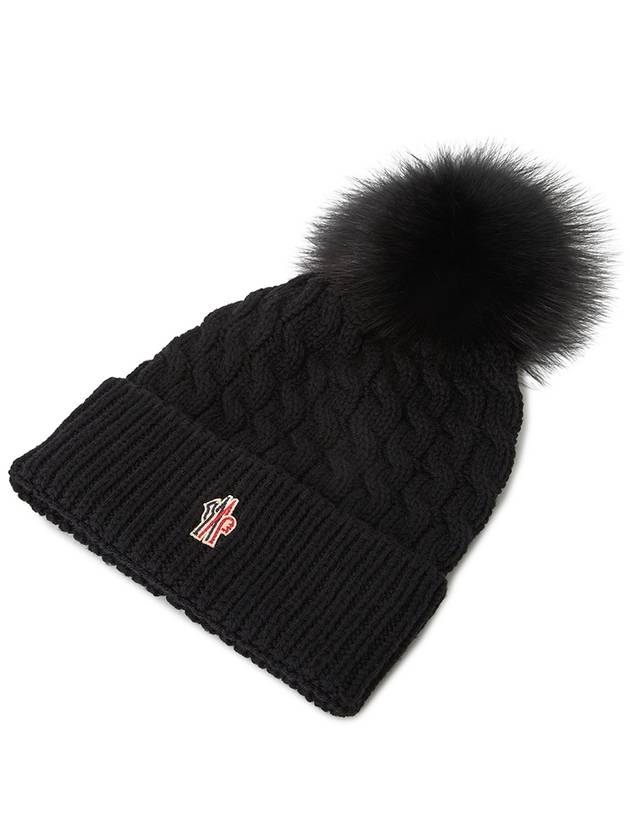 Granoble Women's Beanie 3B00018 0402A 999 - MONCLER - BALAAN 3