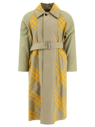 Check Belted Trench Coat Beige - BURBERRY - BALAAN 2