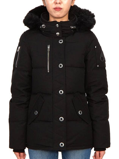 Original Threequarter Jacket Black Fur Black - MOOSE KNUCKLES - BALAAN 2