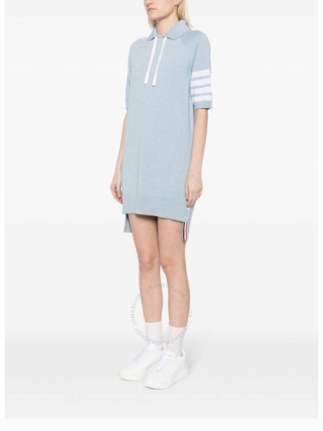 4 bar striped wool dress FKD162AY1002480 - THOM BROWNE - BALAAN 4