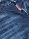 Cotton Slim Jeans Blue - DSQUARED2 - BALAAN 4