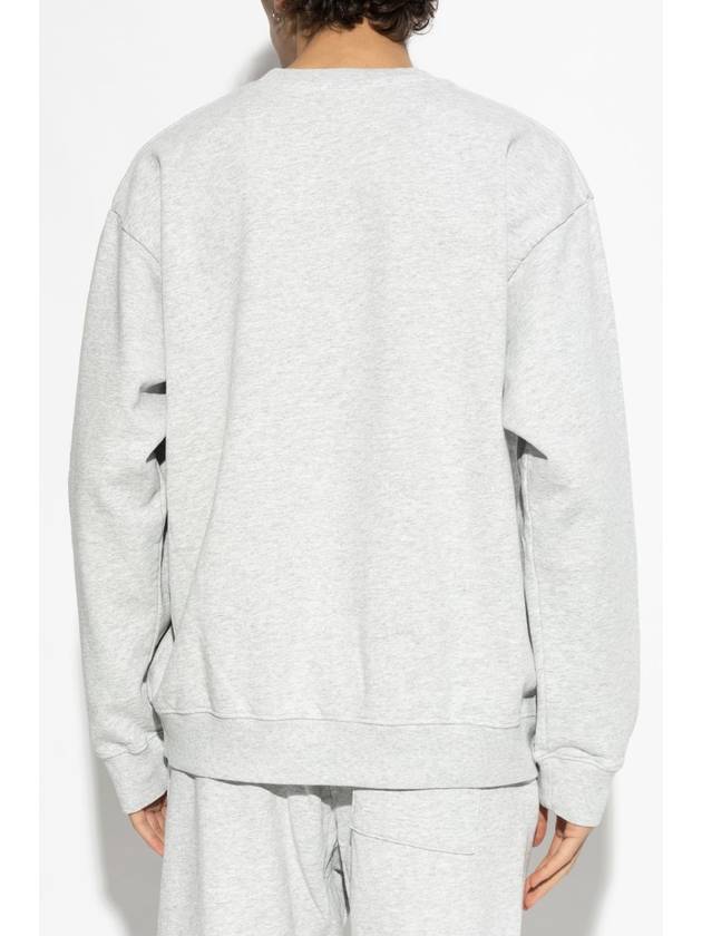 Sporty & Rich Sweatshirt From The H&W Crest - Heather Collection, Unisex, Grey - SPORTY & RICH - BALAAN 6