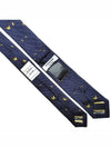 All Over Birds Bee Icon Classic Tie Navy - THOM BROWNE - BALAAN 4