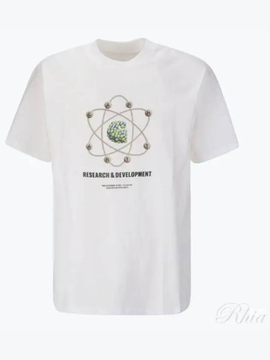 Logo Organic Cotton Short Sleeve T-Shirt White - CARHARTT WIP - BALAAN 2