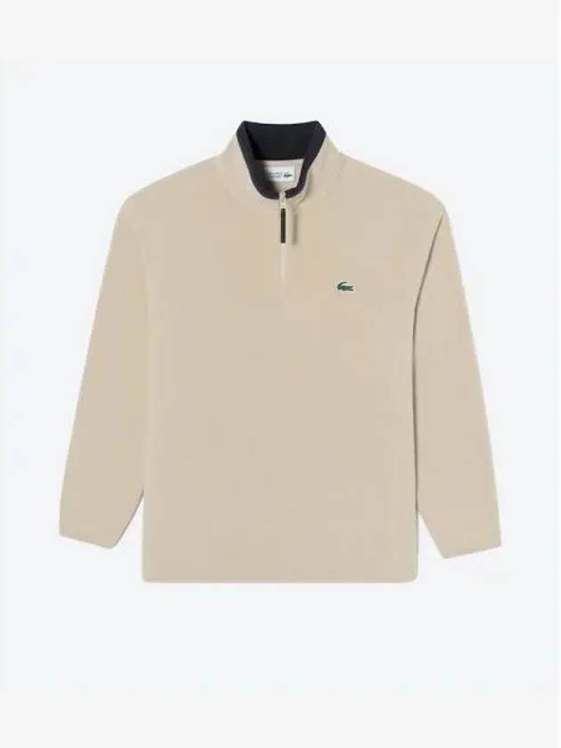 Men s Fleece Half Zip Up SH806E 54N 02S Domestic Product GQ2N24091216746 - LACOSTE - BALAAN 1