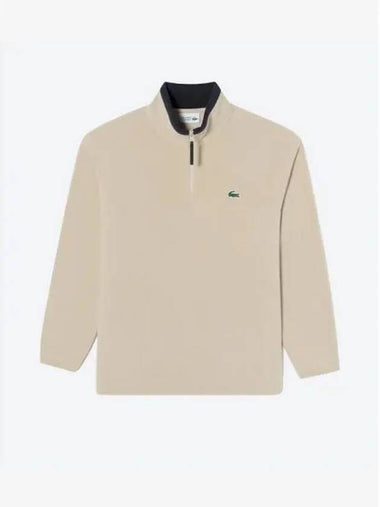 Men s Fleece Half Zip Up SH806E 54N 02S Domestic Product GQ2N24091216746 - LACOSTE - BALAAN 1