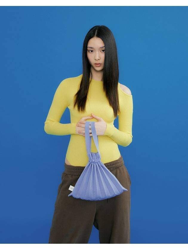 mini bubble tote bag blue - PLEATSMAMA - BALAAN 5