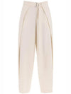 Belt Wide Pants Ivory - AMI - BALAAN 2