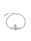 Mayfair Relief Crystal Bracelet Silver - VIVIENNE WESTWOOD - BALAAN 1