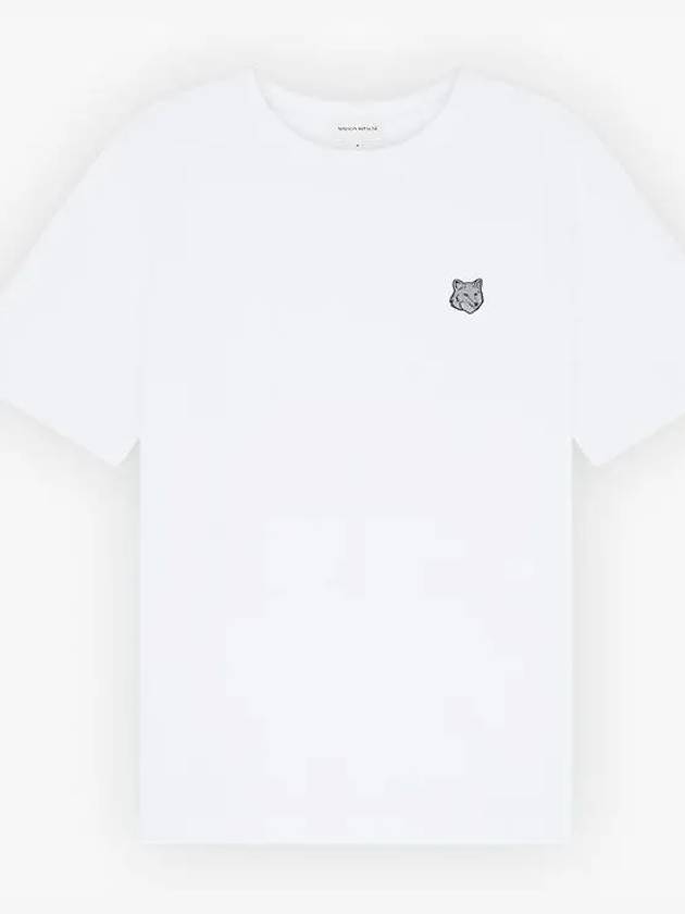 Bold Fox Head Patch Comfort Short Slevee T-Shirt White - MAISON KITSUNE - BALAAN 5