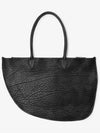 Shield Double Leather Tote Bag Black - BURBERRY - BALAAN 2