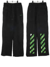 short pants OMCH054F23FLE0041050 BLACK GREEN - OFF WHITE - BALAAN 3