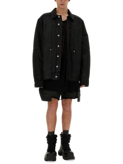 Rick Owens Denim Jacket - RICK OWENS - BALAAN 2