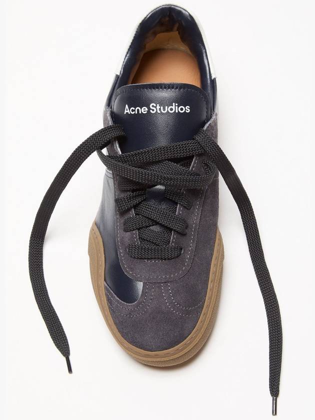 Lace-Up Low-Top Sneakers Grey - ACNE STUDIOS - BALAAN 2