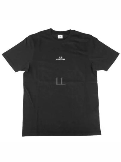 30/1 Jersey Graphic Short Sleeve T-Shirt Black - CP COMPANY - BALAAN 2