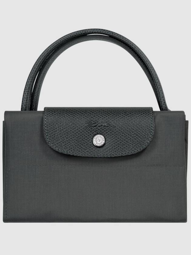 Le Pliage Green Medium Tote Bag Graphite Women s - LONGCHAMP - BALAAN 3