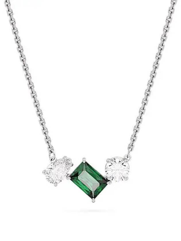 Women's Mesmera Pendant Necklace Green - SWAROVSKI - BALAAN 3