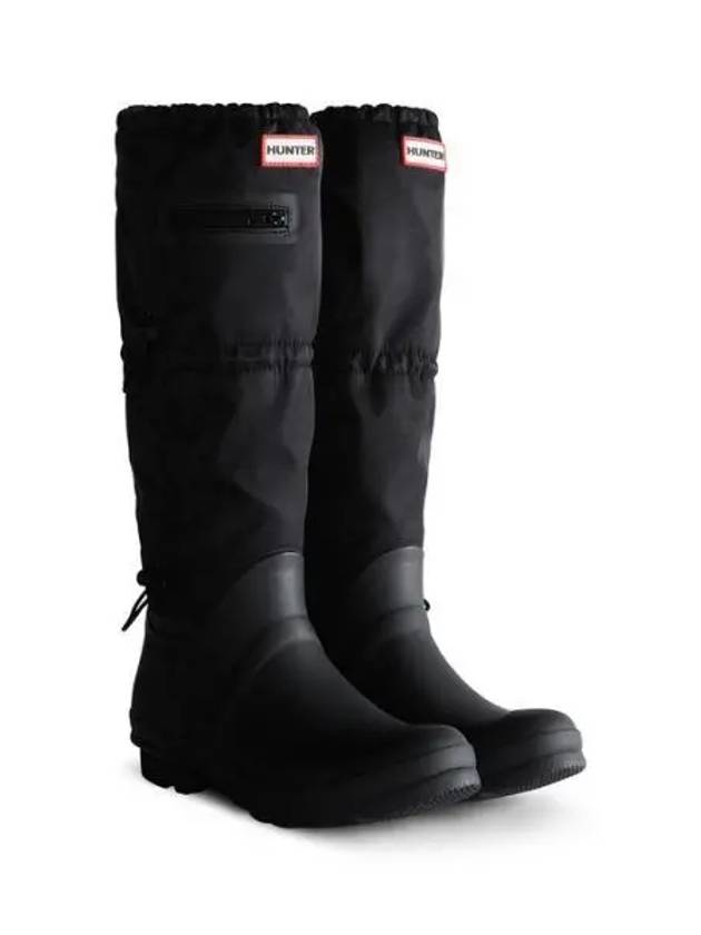 Original Travel Tall Rain Boots Black - HUNTER - BALAAN 2