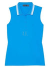 Women'S Tech Nylon Polo Sleeveless Blue - G/FORE - BALAAN 2