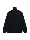 Men's High Neck Wool Knit Zip-up Black M4233FSB - OUR LEGACY - BALAAN 3