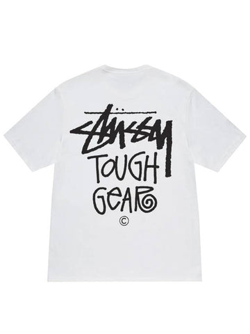 tough gear t shirt white women - STUSSY - BALAAN 1