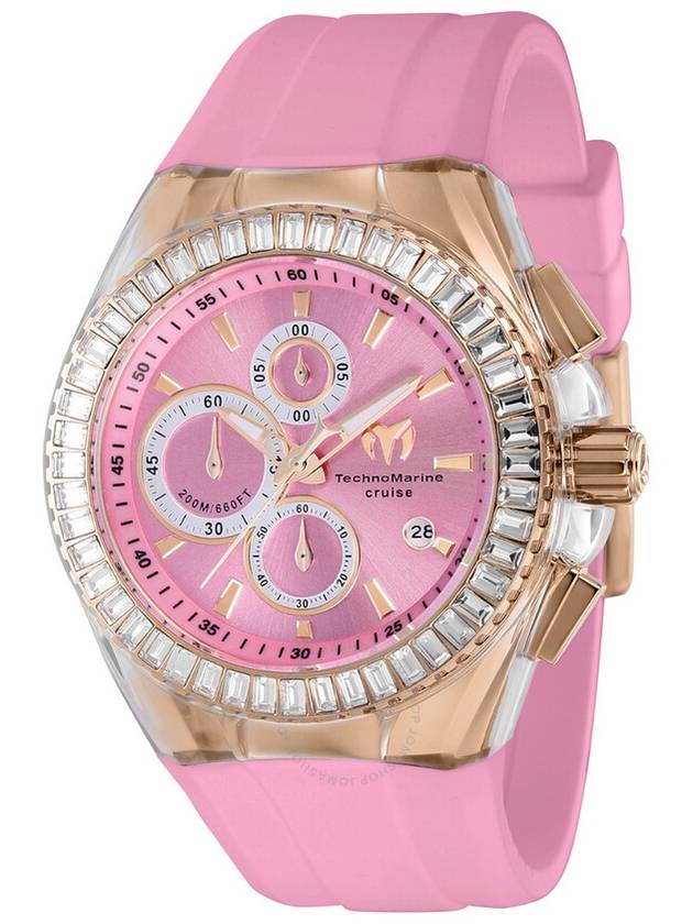 Technomarine Cruise Chronograph Quartz Pink Dial Men's Watch TM-121164 - TECHNOMARINE - BALAAN 1