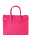 Nano Sac De Jour Leather Tote Bag Hot Pink - SAINT LAURENT - BALAAN 5