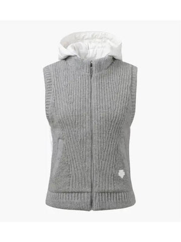 GOLF Women s Knit Hybrid Down Vest - DESCENTE - BALAAN 1