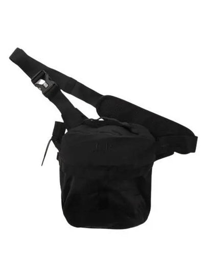 Men's B Nylon Cross Bag Black - CP COMPANY - BALAAN 2