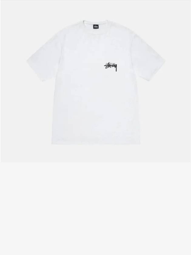 Cherries Short Sleeve T-Shirt White - STUSSY - BALAAN 4