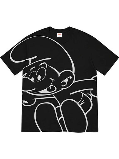 Smurfs TShirt Black - SUPREME - BALAAN 1