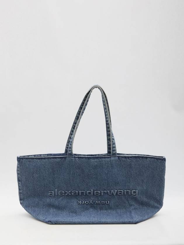 Denim Tote Bag Punch - ALEXANDER WANG - BALAAN 1