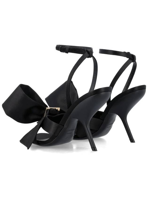 Salvatore Ferragamo Sandal With Asymmetric Bow - SALVATORE FERRAGAMO - BALAAN 4