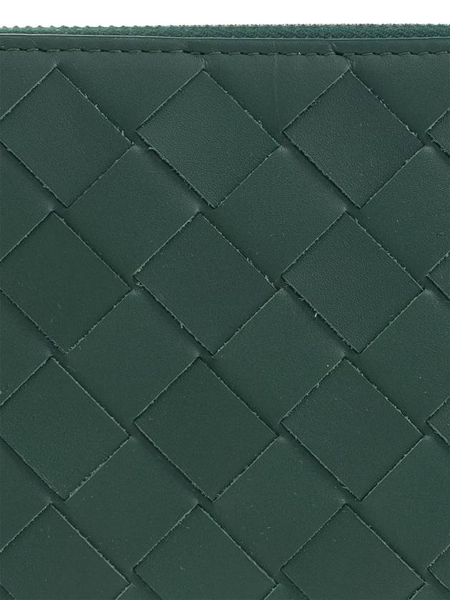 Bottega Veneta Leather Wallet, Men's, Green - BOTTEGA VENETA - BALAAN 5