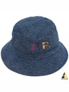 Bob Mark Logo Bucket Hat Blue - A.P.C. - BALAAN 2