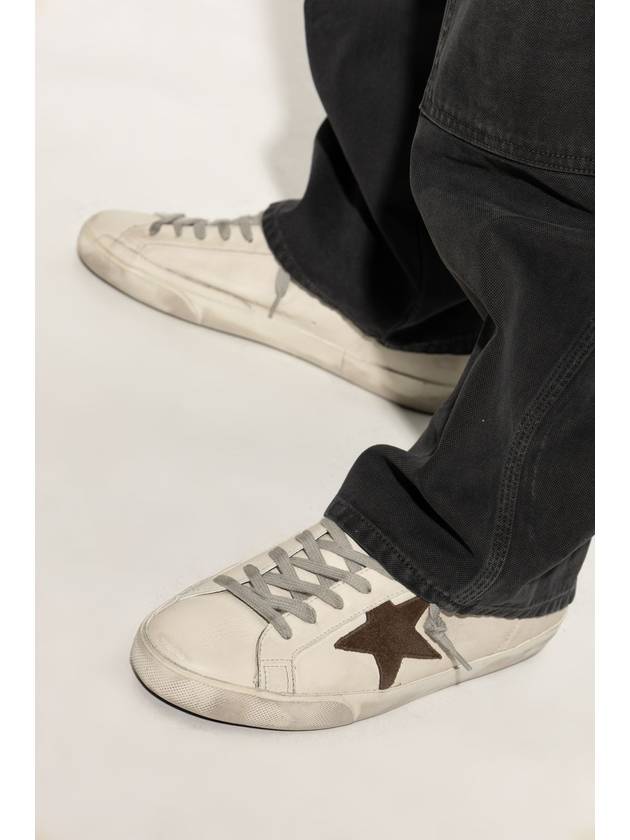 Superstar Low Top Sneakers White Brown - GOLDEN GOOSE - BALAAN 3