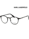 Eyewear Round Glasses Black - KARL LAGERFELD - BALAAN 5